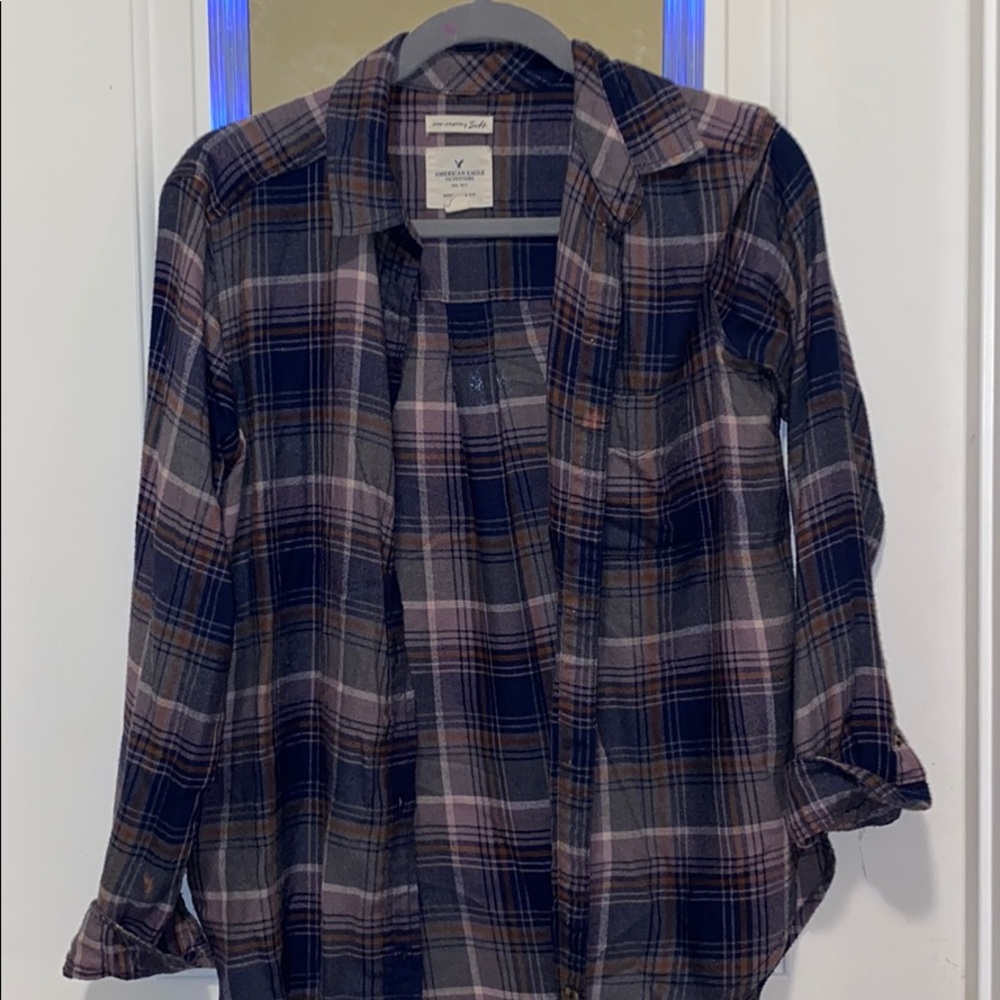 american eagle flannel